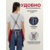 Кухонный фартук рабочий красный