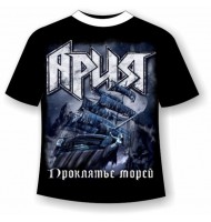 Футболка Ария Проклятье морей