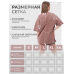 Футболка варенка унисекс коричневая