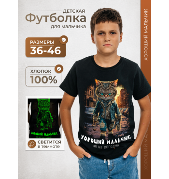 Подростковая футболка Хороший мальчик