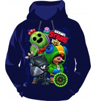 Толстовка Brawl stars герои 2