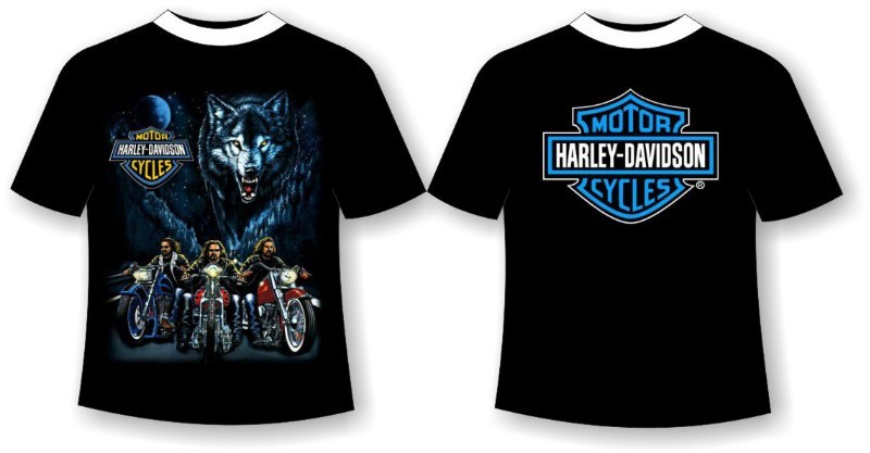 футболка harley davidson