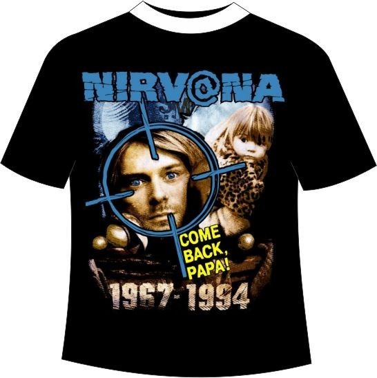 футболка nirvana
